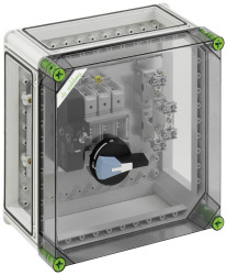 Przełącznik rozłączający Spelsberg GTE 216 Maksymalne napięcie przełączania: 690 V/AC (S x W x G) 320 x 320 x 179 mm 1 s