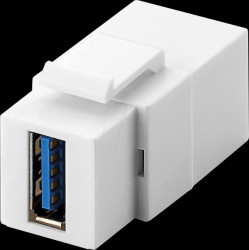 79927 Keystone module USB 3.0 (type A) female / female