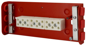 Przelotowa puszka instalacyjna p.poż 9x2,5mm2 AWOP-925PP Pulsar