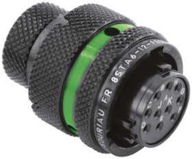 Złącze wielostykowe przemysłowe 22-pinowe Montaż na kablu Wtyczka Souriau Sunbank by Eaton