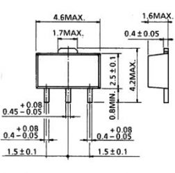 2SK2615 SMD TRANZYSTOR (54B)