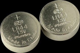 GP76ASTD222C2 Alkaline button cell, 110 mAh, LR44/76A, pack of 2