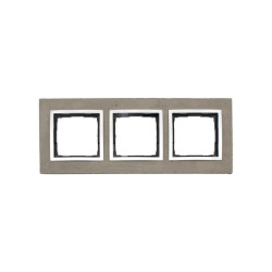 Ramka potrójna DRN3/96 mokra robota Kontakt Simon54 Nature