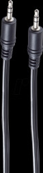 BS30812-5 Jack cable, 3.5 mm, 3-pin, 5.0 m