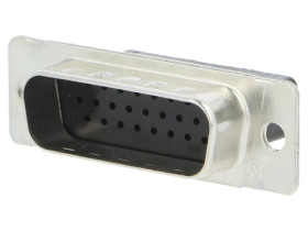 Złącze Crimp D-Sub, wtyk, kabel do kabla, 26 pozycji 1658671-1