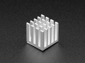 Adafruit Aluminum Heat Sink for Raspberry Pi 3 or 4 - 15 x 15 x 15mm