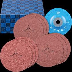 64198001 Fibre discs SET FS 125-22 UNIVERSAL