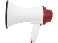 MIKRMEGA0 Megafon przenośny typu horn - zasilanie: 4xR14, moc 5W