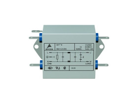 Filtr EMC 20A 3-fazowy 250 V AC EPCOS, montaż THT