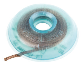 Taśma rozlutuwująca, , No Clean, dł. 3m, szer. 2mm, Chemtronics