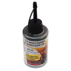 Olej do niszczarek 65ml, butelka plastikowa z oliwiarką