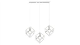 Lampa Wisząca Sufitowa Geometryczna Il Mio Sweden 3Xe27 Biała - Goldlux