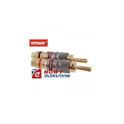 Wtyk Banan złoty 011