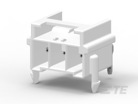 Listwa stykowa PCB 3-pinowe Power Triple Lock raster: 6 mm Kąt prosty 1-rzędowe TE Connectivity Płyta600 V W osłonie