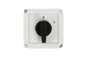 Łącznik krzywkowy 0-1 3P 25A w obudowie 4G25-10-PK R114 63-840306-031