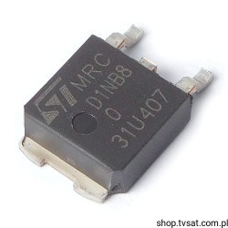 STD1NB80T4 N-FET 800V 1A 50W SMD-DPAK STM