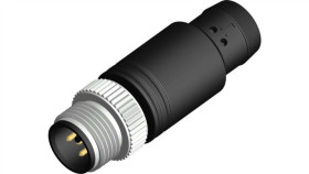 Złącze Okrągłe Ze Złączem Rezystor Końcowy M12, 4 A, 30 V, Ip67, Rs Pro