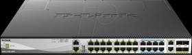DMS-3130-30PS/E Switch, 30-port, 2.5 Gigabit Ethernet, PoE++, SFP28