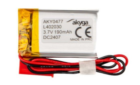 AKUM.LI-POL.LP402030 LI-PO 3.7V/190MAH