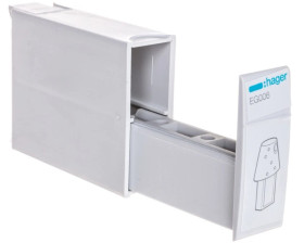 Pojemnik na trzy klucze programowe EG005 montaż na szynie DIN 35mm EG006