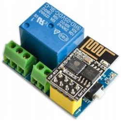 ESP8266 + ESP-01S smart home moduł przekaźnik WiFi UART USB 5V sterowanie