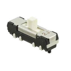 Przełącznik suwakowy, DP3T, SMD, 200 mA, Nidec Components