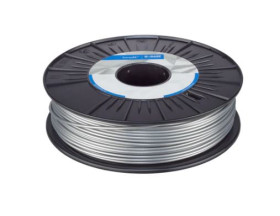 Filament do drukarki 3D PLA Ø 1.75mm 750g Srebrny BASF