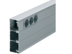 tehalit.GBA Podstawa 2m 50x161mm alu anodyzowany GBA501611ALU HAGER