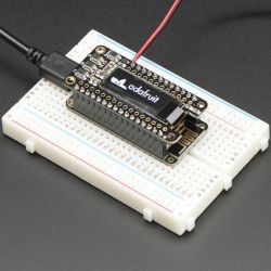 FeatherWing OLED - 128x32 OLED Add-on For All Feather Boards