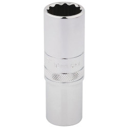 Draper Expert 33772 1/2&quot; Sq. Dr. Hi-Torq&#xAE; 12 Point Deep Socket (19mm)