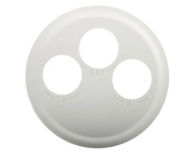 CELIANE Plakietka gniazda TV/RD/SAT biała 068285