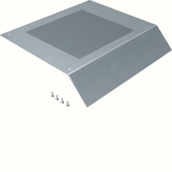 tehalit.AK Pokrywa kanału napodłogowego Q12 244x244 1-stronna skos L=400 300x70 stal AKM300244Q12