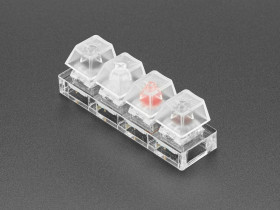 Kailh Mechanical Four Key Tester: White Black Red Brown Switches