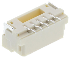 Wtyk PCB 5-pinowe raster: 1.25mm JST Montaż powierzchniowy 1.0A 50.0 V.