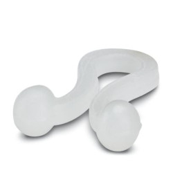 Opaska kablowa 7.6mm materiał: Silikon Przezroczysty opaski skręcane