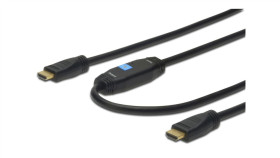 Kabel Hdmi Ze Wzmacniaczem Highspeed 1.3 Gold Typ A M/M Ak-330105-200-S 20M...