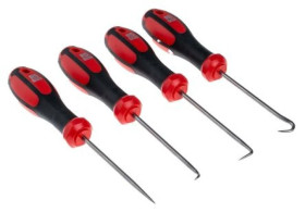 Zestaw narzędzi 4 szt., RS PRO Bez możliwości przechowywania