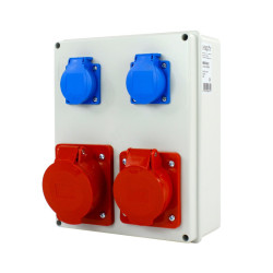 Rozdzielnica siłowa n/t 1x16A 5P 1x32A 5P 2x230V NBOX24.1 Next