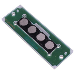 PR004000 4-Key Rear Mounting Stainless Steel Keypad IP65 APEM