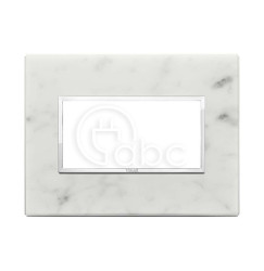 Ramka ozdobna Eikon Evo, 4M, Carrara White, 21654.51