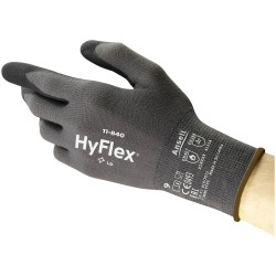 Ansell 11840R100-1P HyFlex Protective Gloves Size 10 Abrasion Resistant