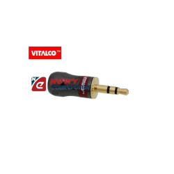 Wtyk JACK 3,5mm st. TENEBRIS 5mm VITALCO JW425