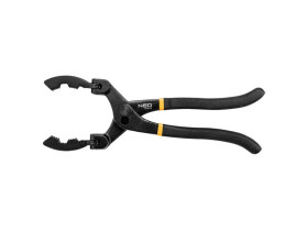 Klucz odginany (30° / 60°/ 90°) szczypcowy do filtrów oleju 63.5 - 116 mm 11-241 TOPEX