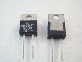 Dioda FES8JT GI TO220AC 8A;600V;50ns