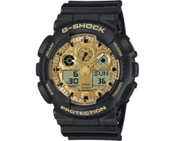 Zestaw CASIO G-SHOCK GA-100GGB-1A9ER, Marshall Minor IV TWS + Alkomat Bacscan F-50
