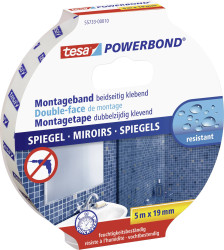 Taśma montażowa tesa tesa® Powerbond 55733-00010-04 MIRROR (D x S) 5 m x 19 mm 5 m 1 szt.