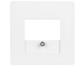 Berker Q.1 Element centralny do gniazda TAE i głośnikowego śnieżnobiały 10336089