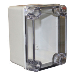 CamdenBoss CHDX6-222C X6 Series Polycarb Transparent Lid 110x80x85 IP66/67