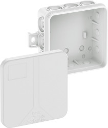 Puszka instalacyjna Spelsberg i 12-L GL, IP55, (D x S x W) 85 x 85 x 37 mm, szary, 1 szt.
