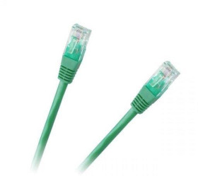 KABEL SIECIOWY PATCH CORD UTP 5E 3M ZIELONY